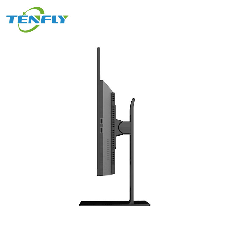 Lateral de la PC todo en uno Tenfly FHD de 23.8'' con conectividad flexible