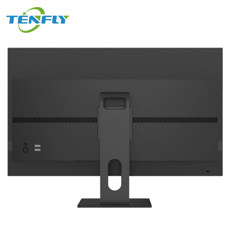 Parte posterior del PC empresarial todo en uno Tenfly FHD de 27"