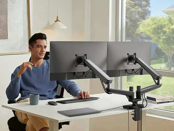 pc monitor mount with Flexible Deployment & Installation