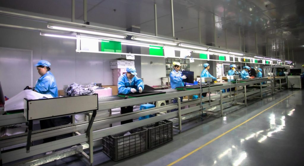 in-house assembly lines