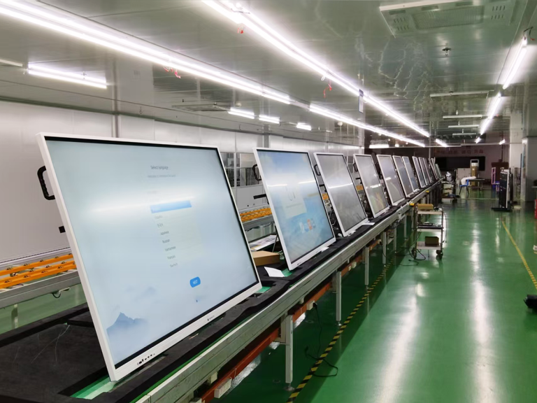 interactive display factory