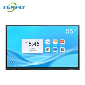 pantalla plana interactiva de 55 pulgadas