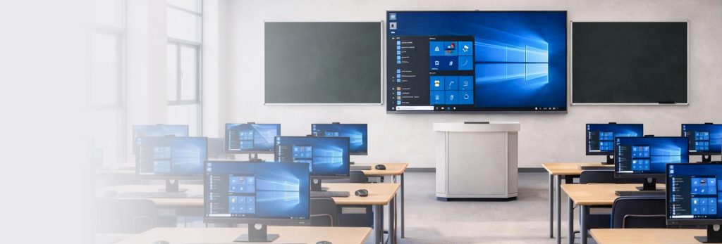 interactive flat panel for education