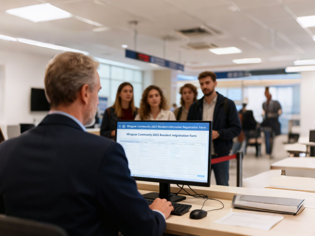 Monitors and AIOs for high-volume registration desks