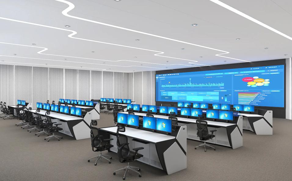 Emergency command center display screen